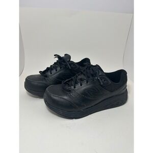 New Balance 928v3 Leather Walking Shoes - Women's 6.5 (2E Extra Wide) - WW928BK3